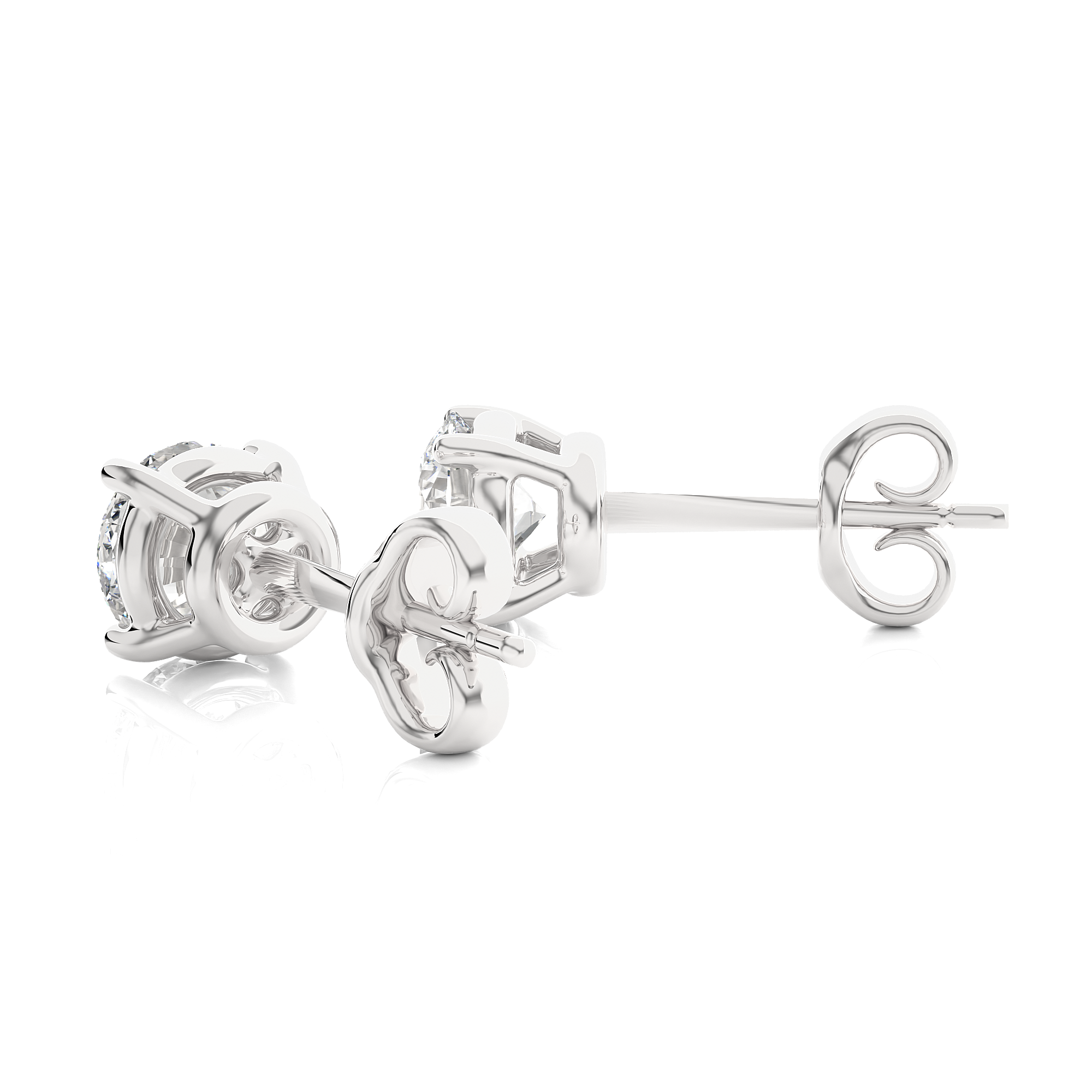 lab grown diamond studs
