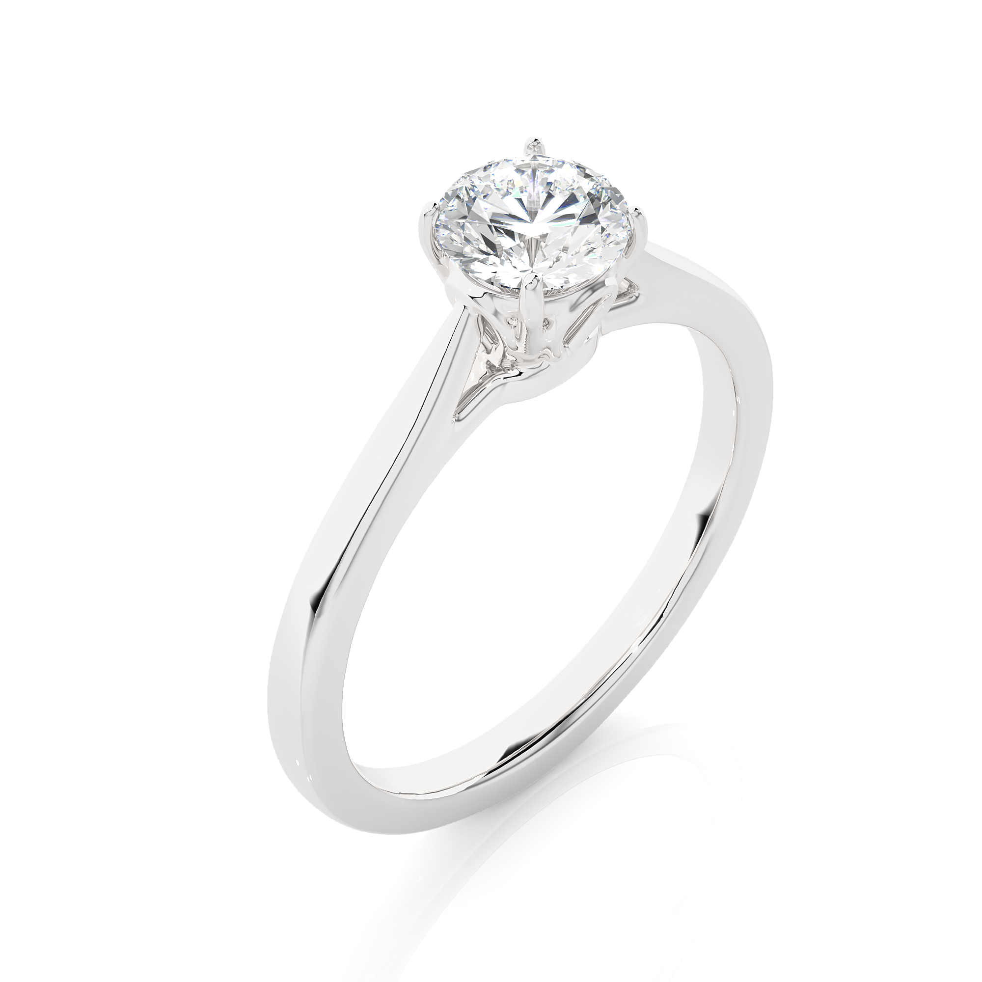 diamond engagement band