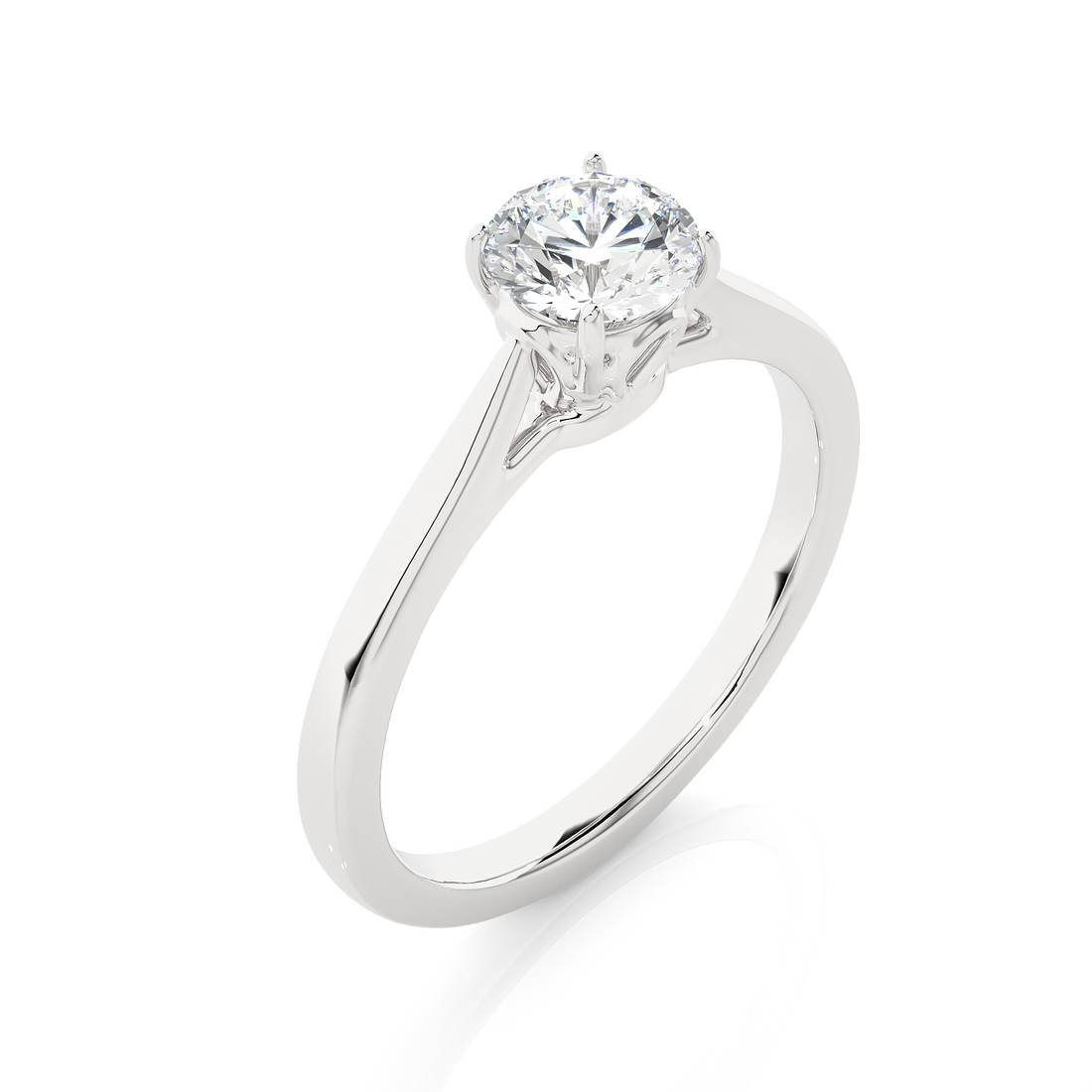 diamond engagement band