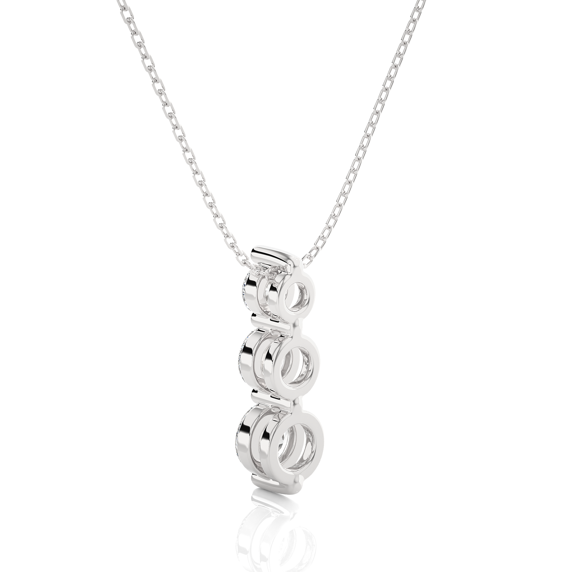 lab diamond necklace