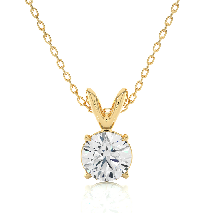 Solitaire Diamond Pendant