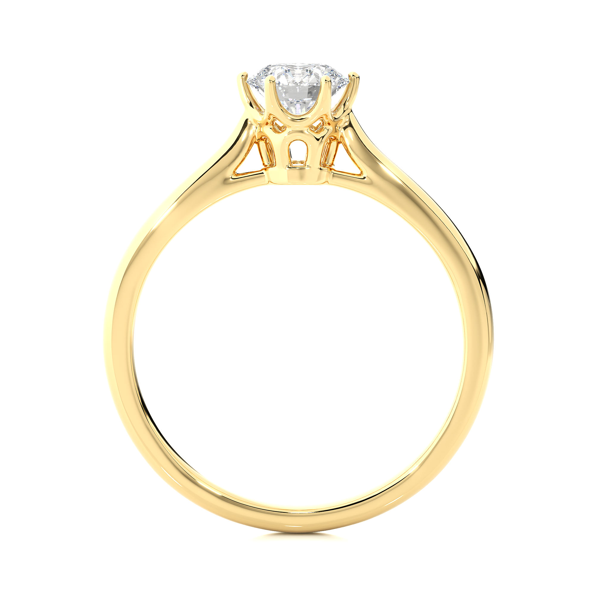 diamond engagement band